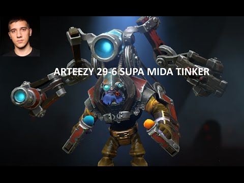 Arteezy 9000 MMR tinker 29 Kills Karma Highlights