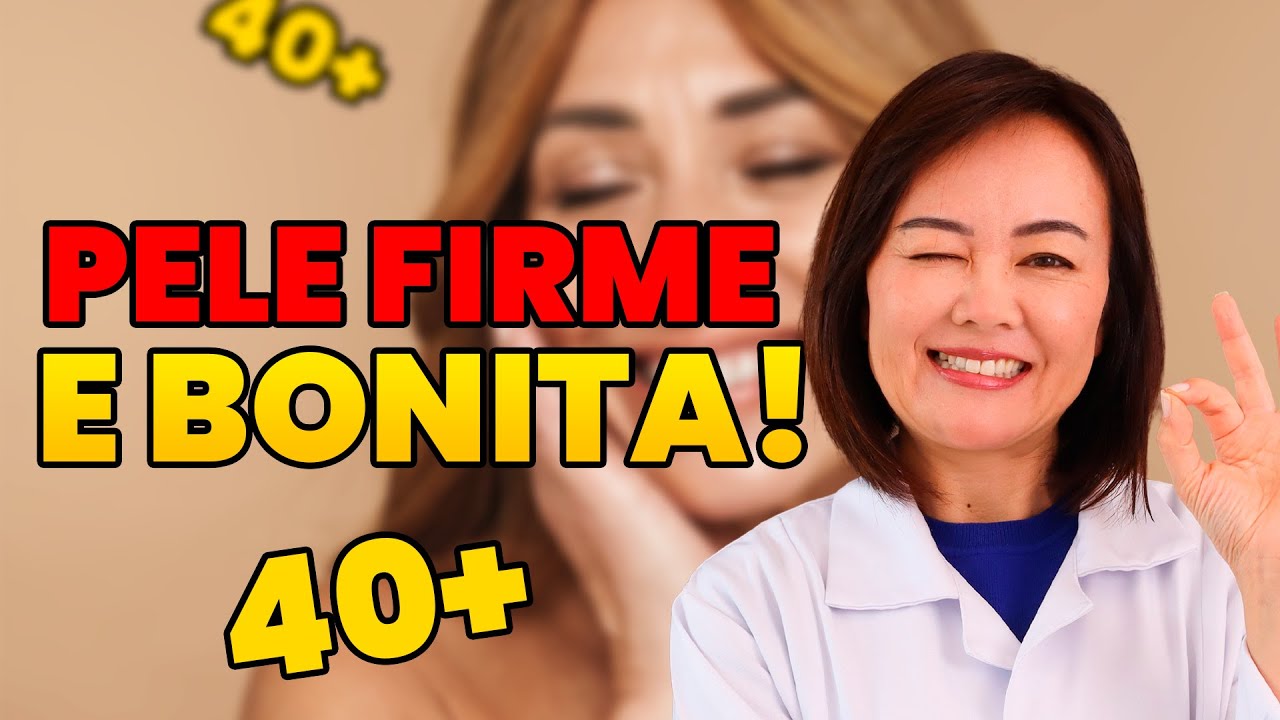 O segredo por tras de uma pele saudavel e firme apos 40 anos!