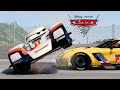 Cars 2 All Crashes Cars Movie Remake BeamNG Drive