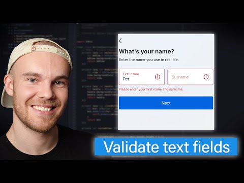 Swift: Messenger clone iOS 14 - Advanced text validation with Combine and Protocols (Ep 3)