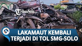 Tol Semarang-Solo Kembali Telan Korban Jiwa, Honda CRV Hancur Masuk Kolong Truk, 3 Tewas