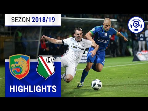 Miedź Legnica - Legia Warszawa 1:4 | SKRÓT | Ekstraklasa 2018/19 | 9. Kolejka