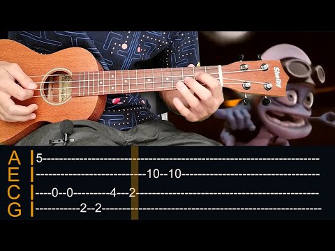 CRAZY FROG no uKulele with TABS