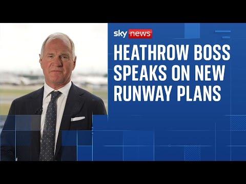 Details of Heathrow's plans for a third runway revealed by CEO