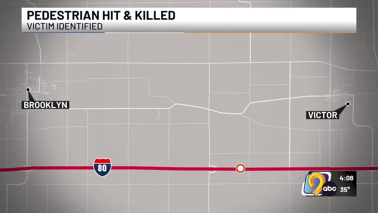 Person identified in fatal I-80 pedestrian crash
