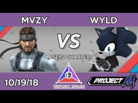 Tripoint Smash 32 - Losers Quarters - MVZY (Snake) Vs. Wyld (Sonic)
