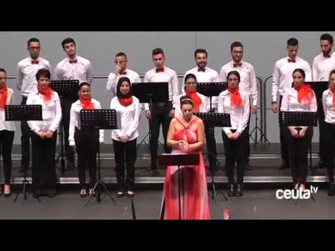 Concierto de la Coral de Ceuta y el coro tangerino Al Boughaz