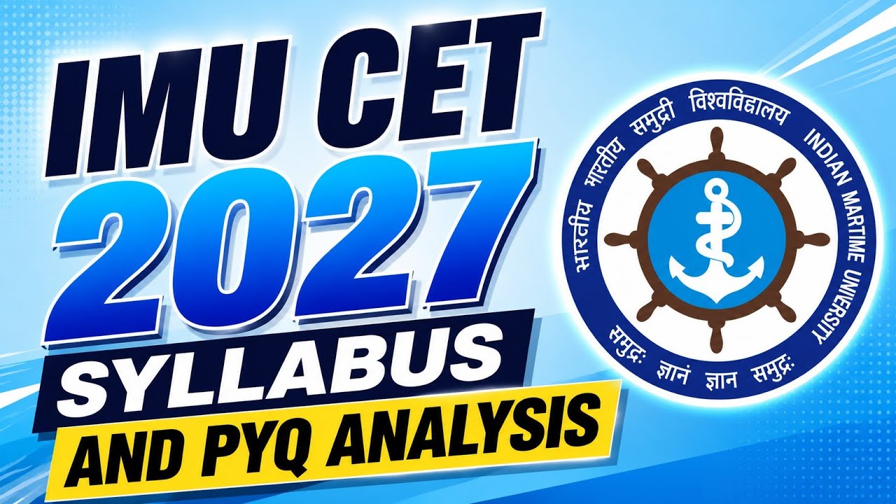 IMU CET Syllabus Explained