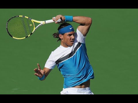 Rafael Nadal vs Andy Roddick Indian Wells 2009 Highlights