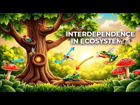 Interdependence of Living Organisms in an Ecosystem