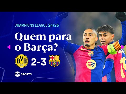 Gols e lances de Borussia Dortmund x Barcelona