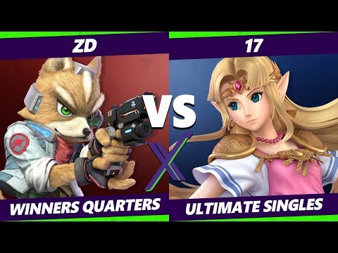 Smash Ultimate Tournament - ZD (Fox) Vs. 17 (Zelda) S@X 324 SSBU Winners Quarters