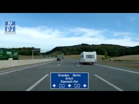 🇩🇪 A4: AS Eisenach-West - AK Erfurt (4x)