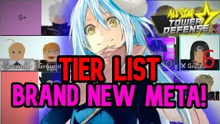 *NEW META!* ASTD TIER LIST (All Star Tower Defense Anniversary Update!)