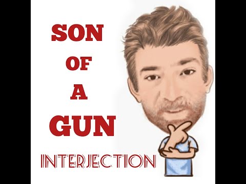 English Tutor Nick P Interjections (72) Son of a Gun - Origin