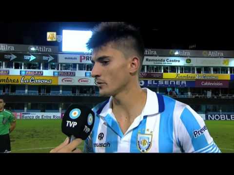 "Veníamos necesitando el triunfo". Rafaela 3 - Patronato 1. Fecha 12. Primera División 2016