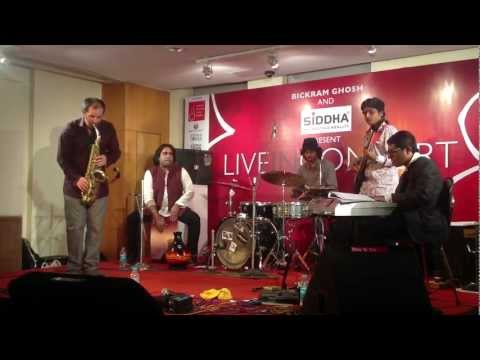Flying Saxophonist-Jesse Bannister Ratul Shankar Indrajit Dey Bachospati Chakroborty Sambit