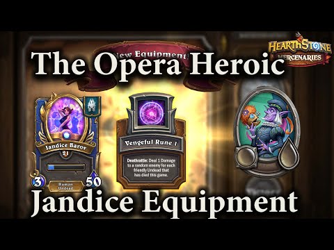 The Opera Heroic (Romulo & Julianne) : Jandice Equipment : Hearthstone Mercenaries