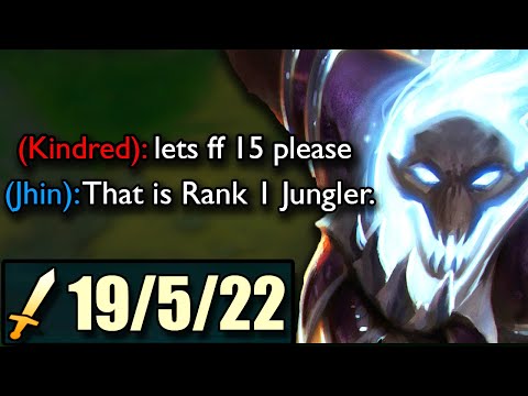 I made CHALLENGER Players look like GOLD Players. Hecarim is 1v9