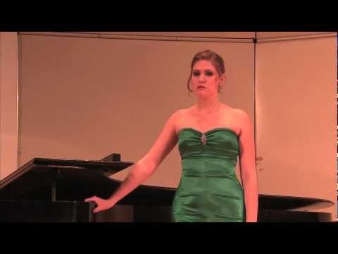 Melissa Montgomery sings Gioachino Rossini at Ford Hall in Ithaca 11/3/12