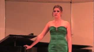 Melissa Montgomery sings Gioachino Rossini at Ford Hall in Ithaca 11/3/12