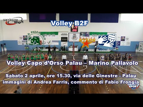 Volley B2F – Volley Capo d Orso Palau – Marino Pallavolo (3-0)