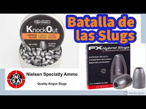 Fx Impact mk 2 - Batallla de las Slugs  JSB Knockout FX Hybrids NSA  Parte II Modifico mi rifle?