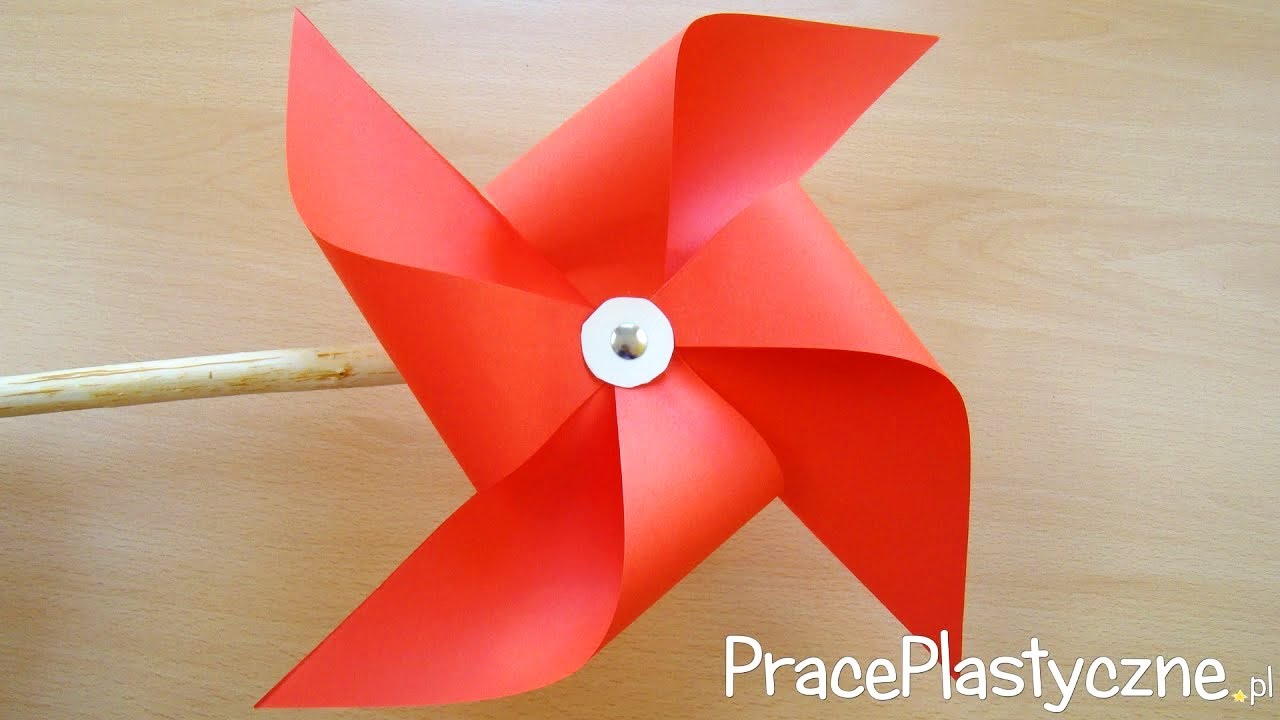 Wiatraczek z papieru