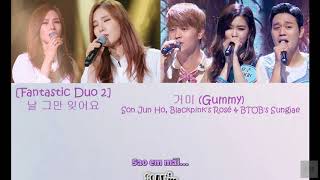 Download lagu [VIETSUB][FantasticDuo2] PLEASE FORGET ME - GUMMY ft.SungJae(BTOB), Rose(BlackPink),  Son Jun Ho mp3