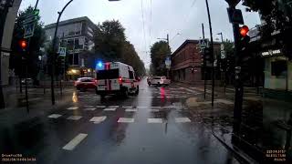 GMP ekipažo ir „Mercedes-Benz“ susidūrimas Kauno centre