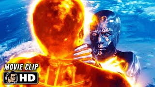 FANTASTIC 4: RISE OF THE SILVER SURFER Clip - "Human Torch vs. The Silver Surfer" (2007)