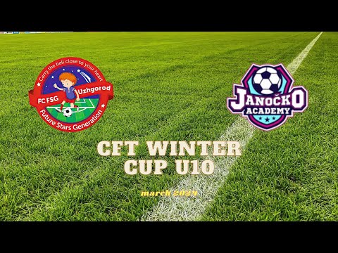 CFT Winter Cup U10 FC FSG 2014 vs Janočko Academy Košice. Football Tournament