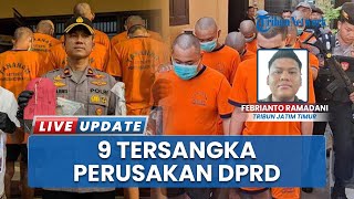 Polres Madiun Kota Tangkap 9 Pelaku Perusakan DPRD, Salah Satunya Pelempar Bom Molotov