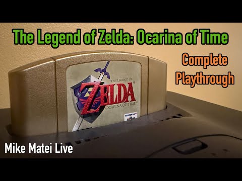 The Legend of Zelda: Ocarina of Time on a CRT - Mike Matei Live