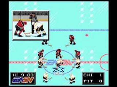 NHLPA Hockey 93 Megadrive