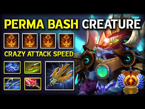 PERMA BASH CREATURE MID Slardar | Harpoon + Moon Shard Build | 100% Show no Mercy 7.39e Dota 2