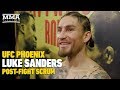 UFC Phoenix: Luke Sanders Says He Was 'Irritated' That 'Unprofessional' Renan Barao Missed Weight