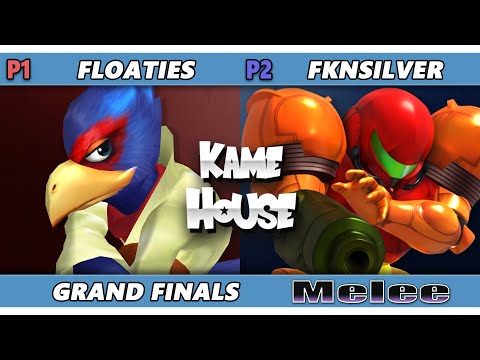 Kame House 136 GRAND FINALS - fknsilver (Samus) Vs. floaties (Falco) Smash Melee - SSBM