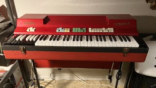 Video thumbnail for 1964 Farfisa Combo Compact Organ Repair + Demo by the strangest bean