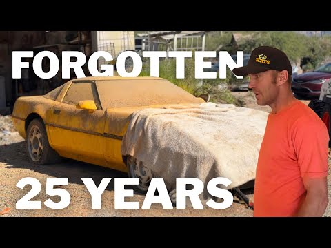 ABANDONED Rare Corvette With A History: High-Speed Chase, Spike Strips, and Jail Time!