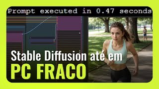 Criando imagens com IA em PC fracos! Tutorial Stable Diffusion e ComfyUI