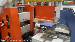 Test chuyền đánh mộng Finger (mộng ngón tay) làm ván ghép WM-IAT-620S