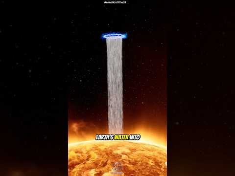 Would Pouring ALL Earth's Water into the SUN Create Chaos? #sun #universe #nasa #space