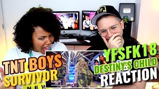 TNT Boys - Survivor | Destiny&#39;s Child | Your Face Sounds Familiar Kids 2018 | REACTION