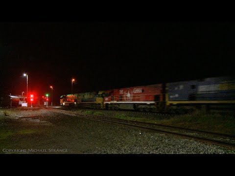 1MP2 Steel & Container Wagons (12/7/2020) - PoathTV Australian Trains & Railways