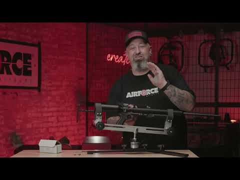 Airforce Airguns Tutorial Series  Small Bore Valve Cap Adjustment.