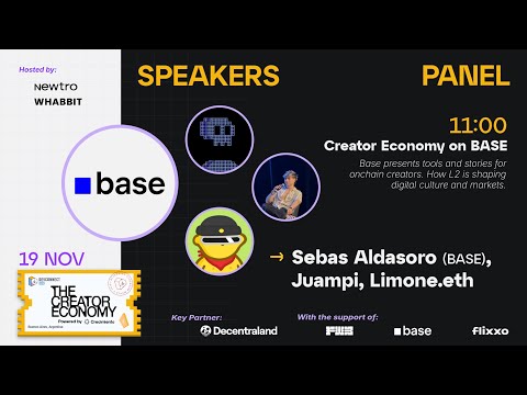 Creator Economy on Base | TCE - DevConnect Buenos Aires preview
