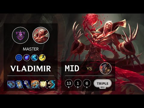 Vladimir Mid vs Twisted Fate - EUW Master Patch 10.15