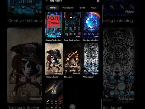 Galaxy S22 Ultra 📱Themes download them for free watch tutorial on🎥 Sanj Show Time...