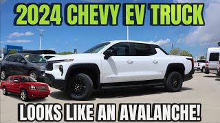 2024 Chevy Silverado EV: This Looks More Like The Avalanche With The 10FT Bed!